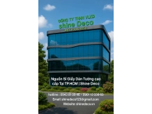 Giấy Dán Tường Shine Deco